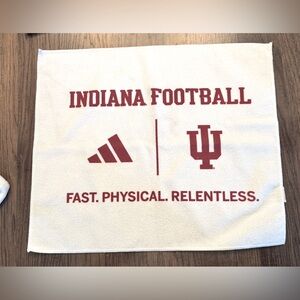 Indiana University Football Adidas Towel 11/9/24 Michigan Hoosiers IU Cignetti